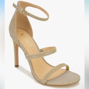 XOXO Rose Gold Bridgette Heels